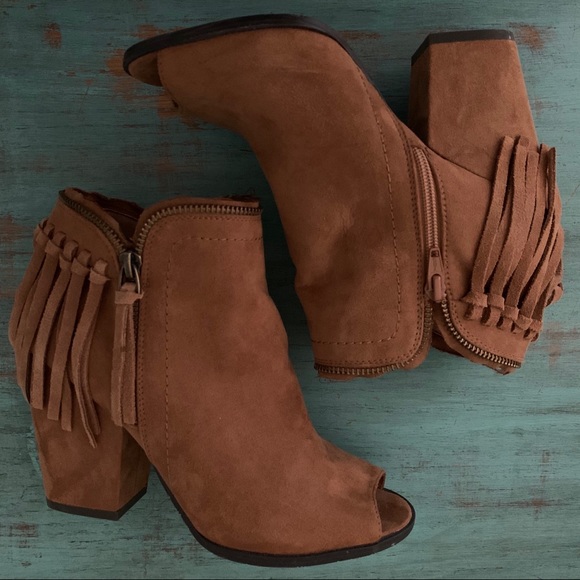 Dolce Vita Shoes - Dolce Vita Fringe Booties size 8